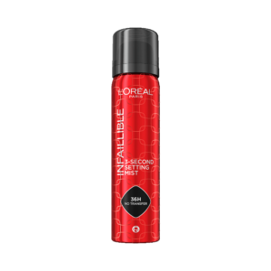 infallible 3 second transfer proof setting mist